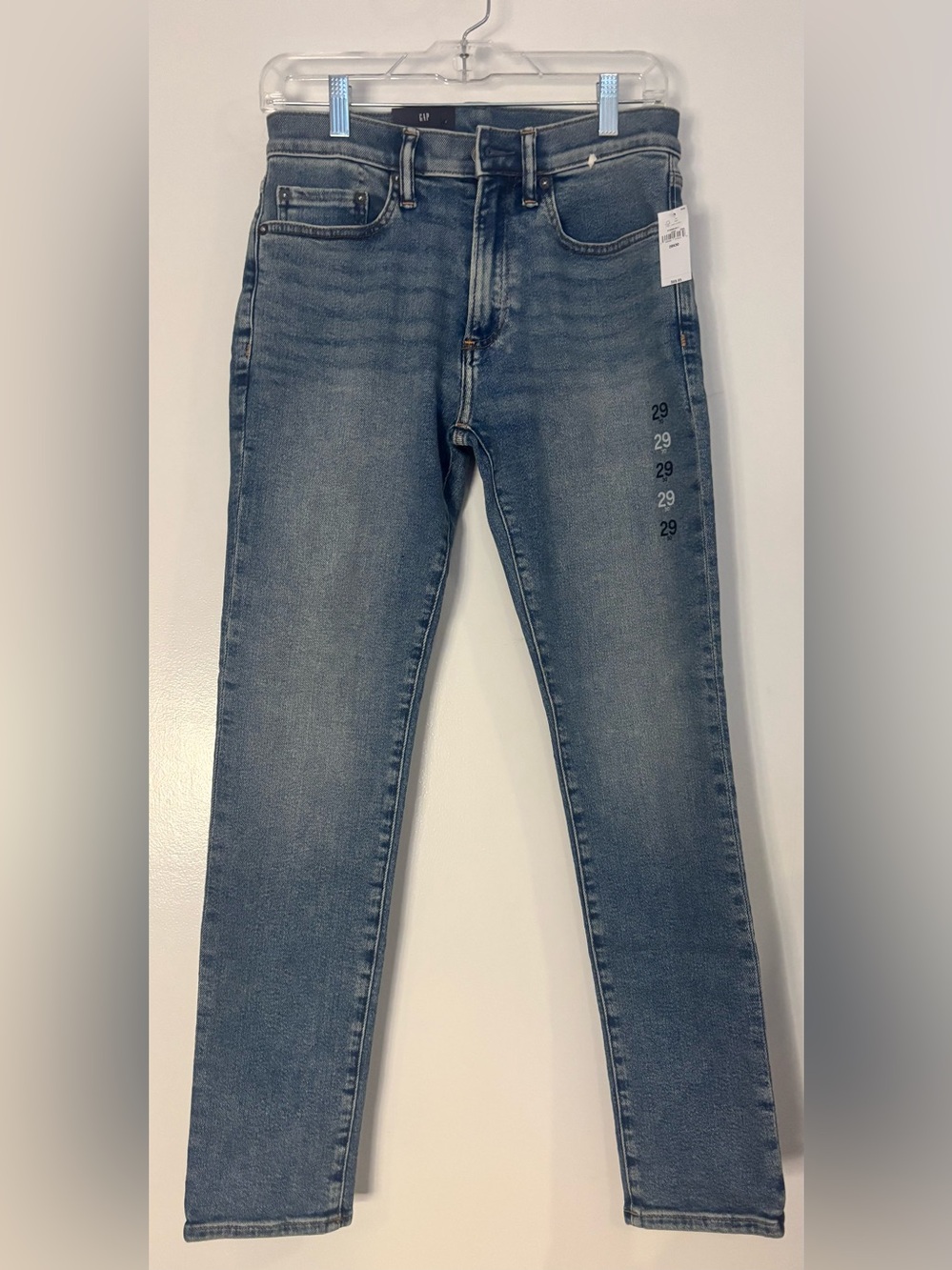 GAP Men’s Skinny Jeans in Faded Blue